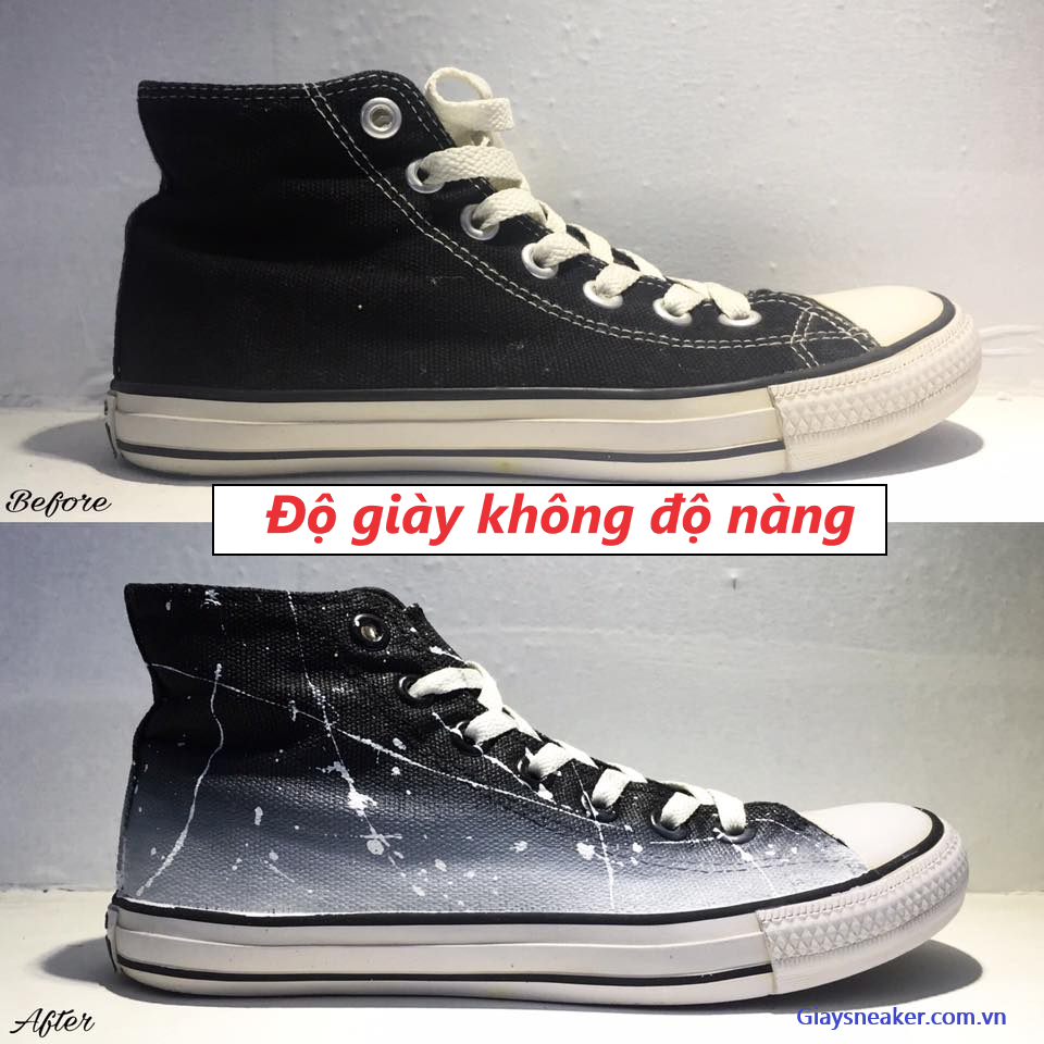 Khái niệm custom giày - vẽ giày - độ giày là gì?