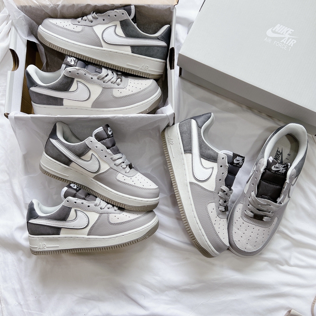 Gi&agrave;y thể thao nike air force 1 x&aacute;m si&ecirc;u cấp