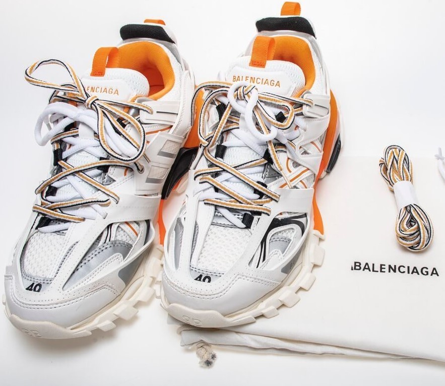 Đôi giày Balenciaga Track 3.0 Trắng Cam