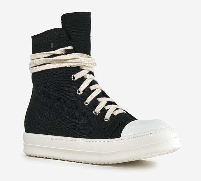 Cách buộc dây giày Rick Owen cá tính độc đáo luồn dây ra sau được ưa chuộng