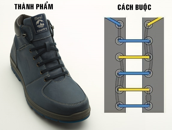 cách buộc ngang cách điệu