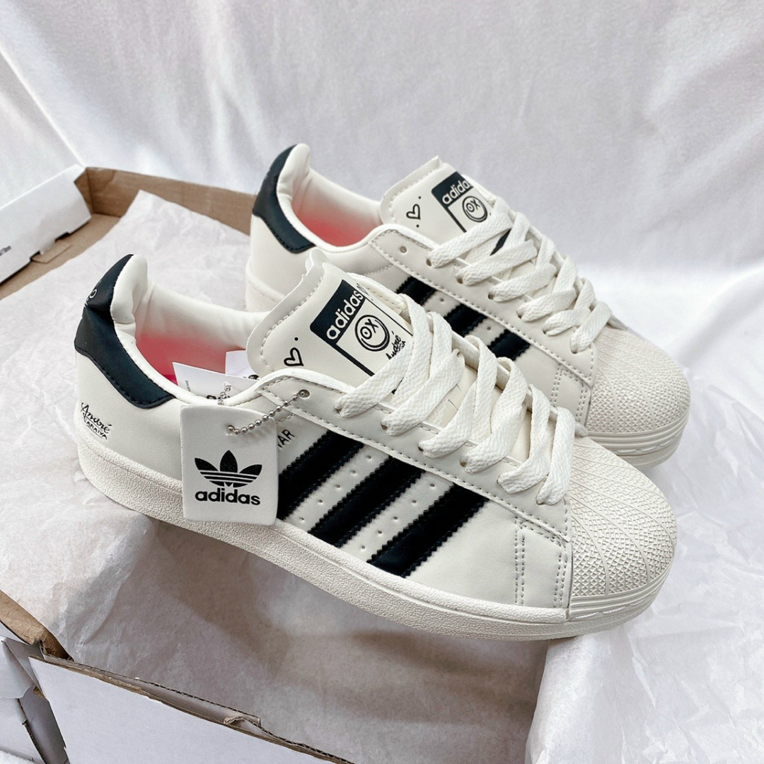 Adidas stanmid trắng mẫu giày quốc dân
