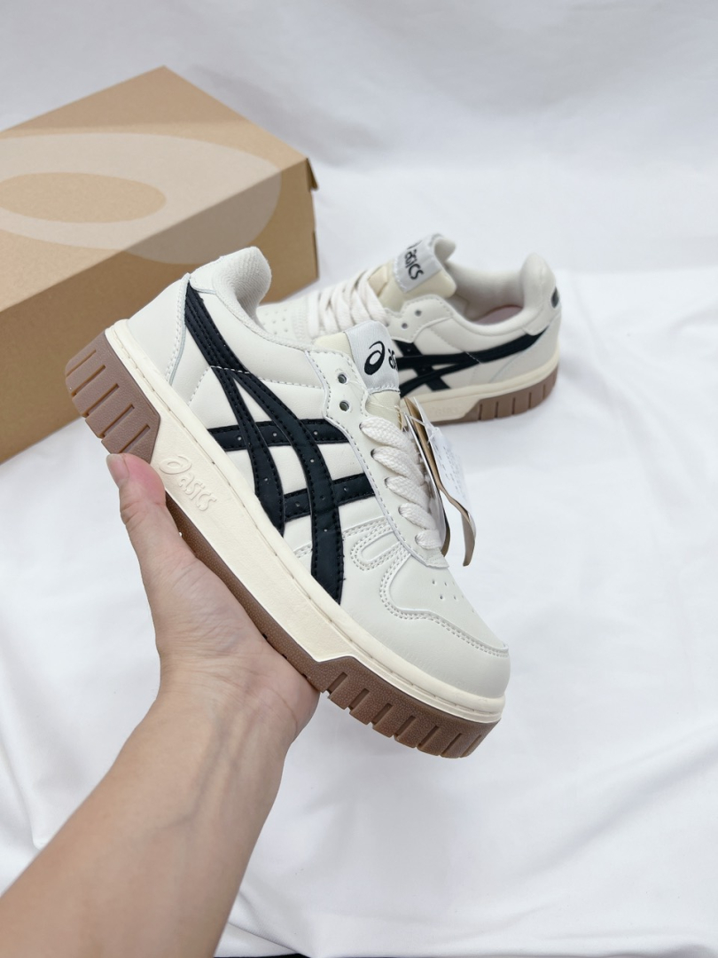 Giày Asics Court Mz White Black Siêu Cấp