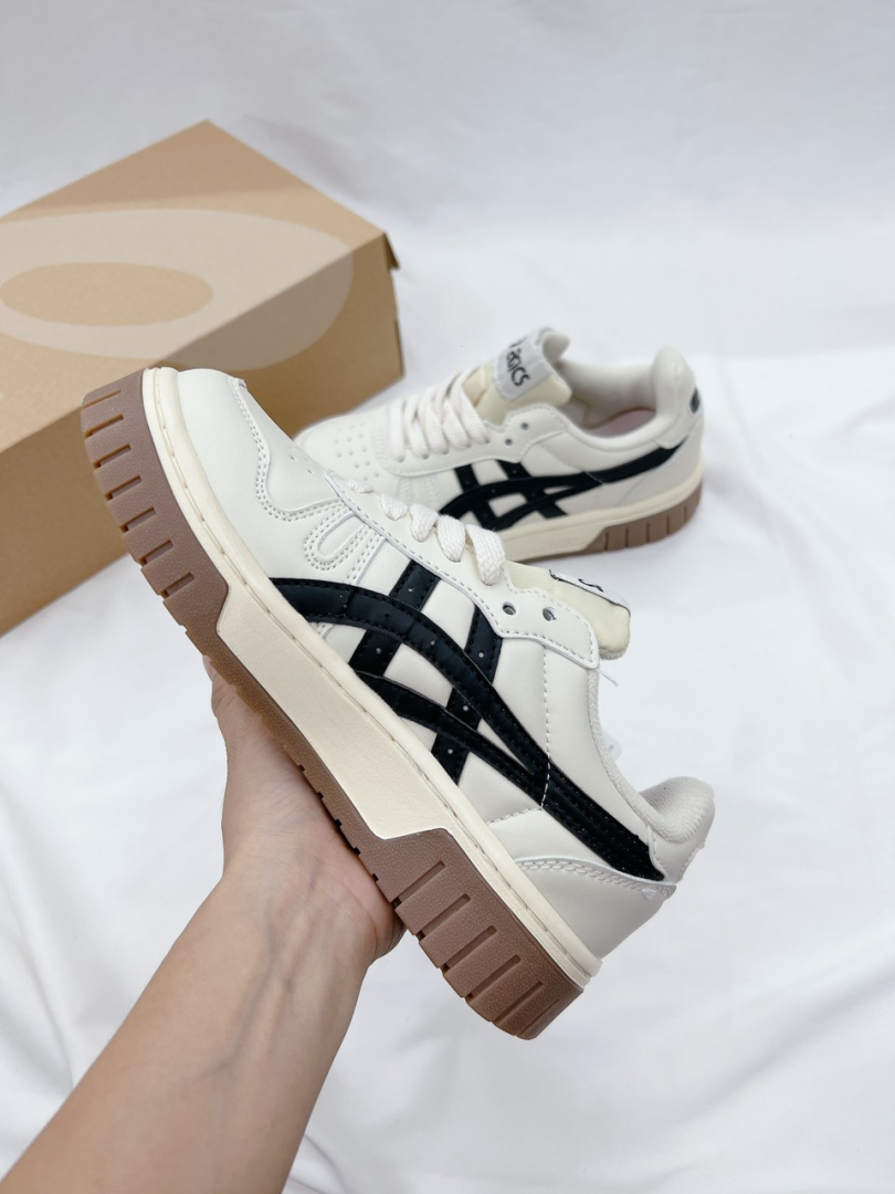Giày Asics Court Mz White Black Siêu Cấp