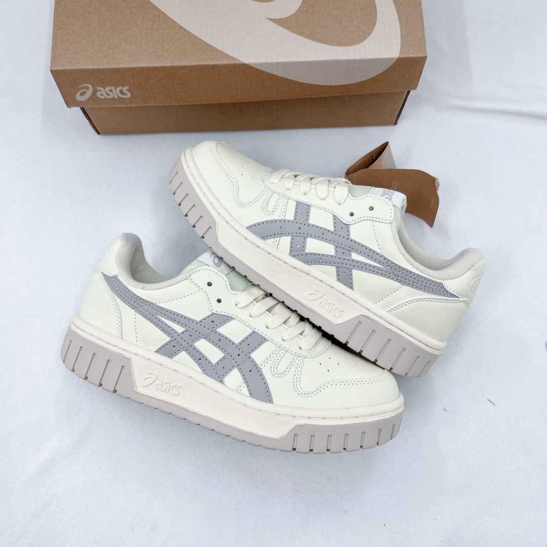 Giày Asics Court Mz White Grey Siêu Cấp