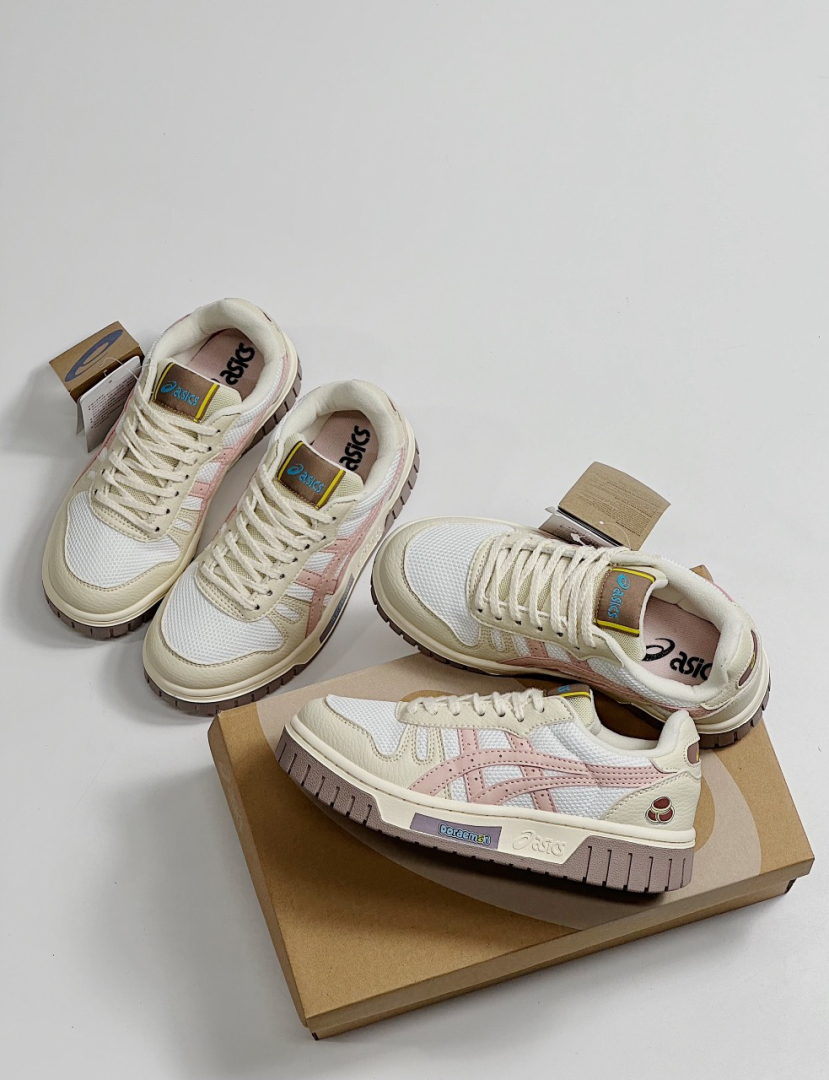 Giày Asics Doraemon Court Mz Cream White Siêu Cấp