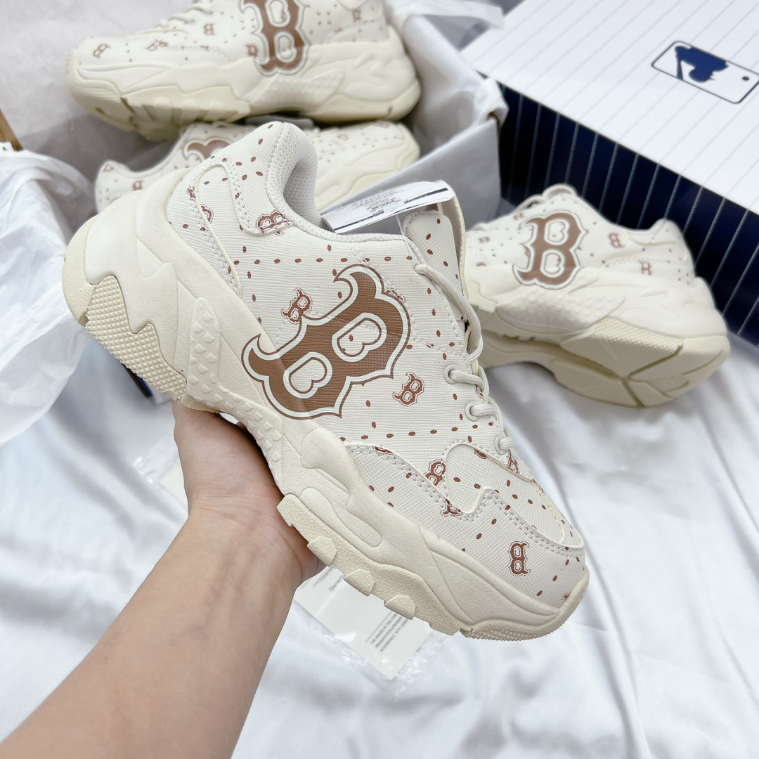 Giày mlb chunky big ball saffiano diamond