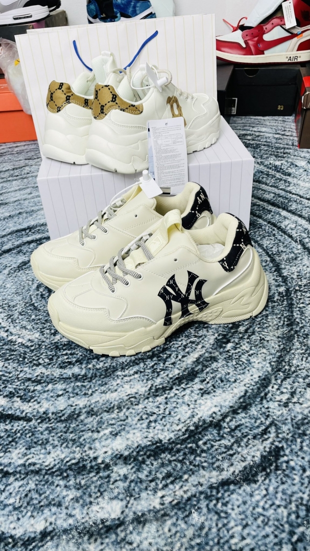 gi&agrave;y mlb g&oacute;t đen đỉnh của ch&oacute;p phối đồ xịn x&ograve;