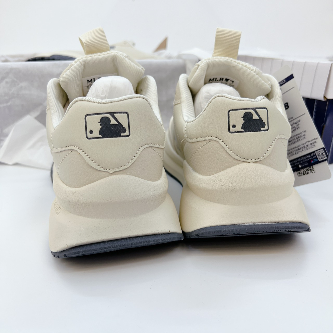Giày MLB Chunky Runner Basic LA Dodgers Ivory Siêu Cấp