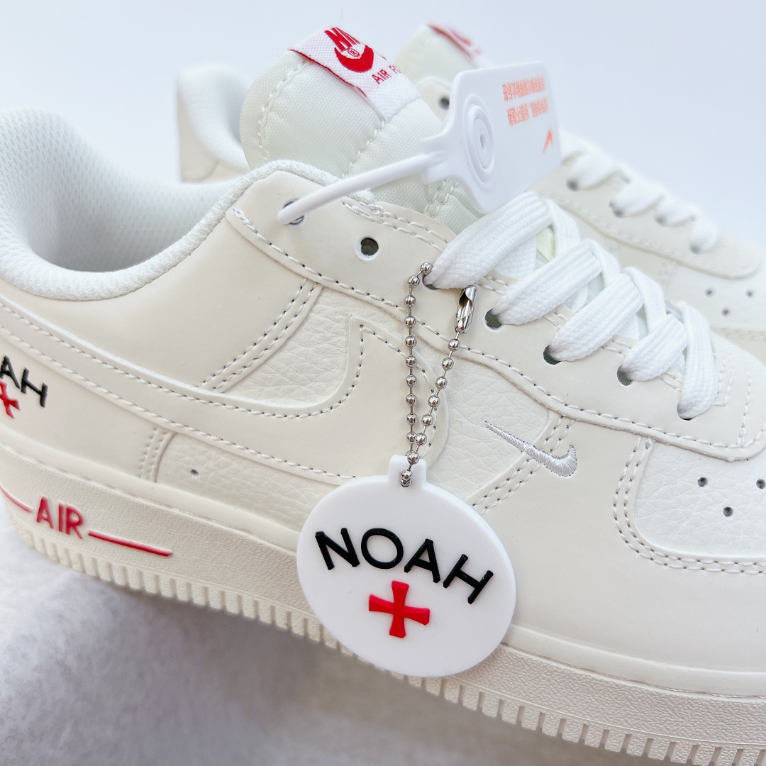 Giày Nike Air Force 1 Low Noah Cream Red White Siêu Cấp