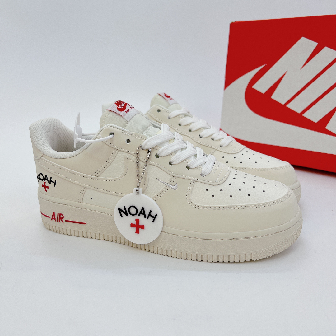 Giày Nike Air Force 1 Low Noah Cream Red White Siêu Cấp