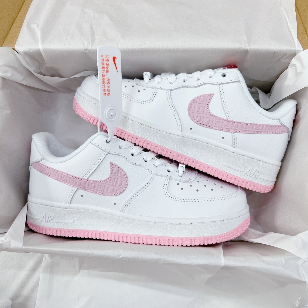 Gi&agrave;y Nike Air Force 1 Pink Love Si&ecirc;u Cấp