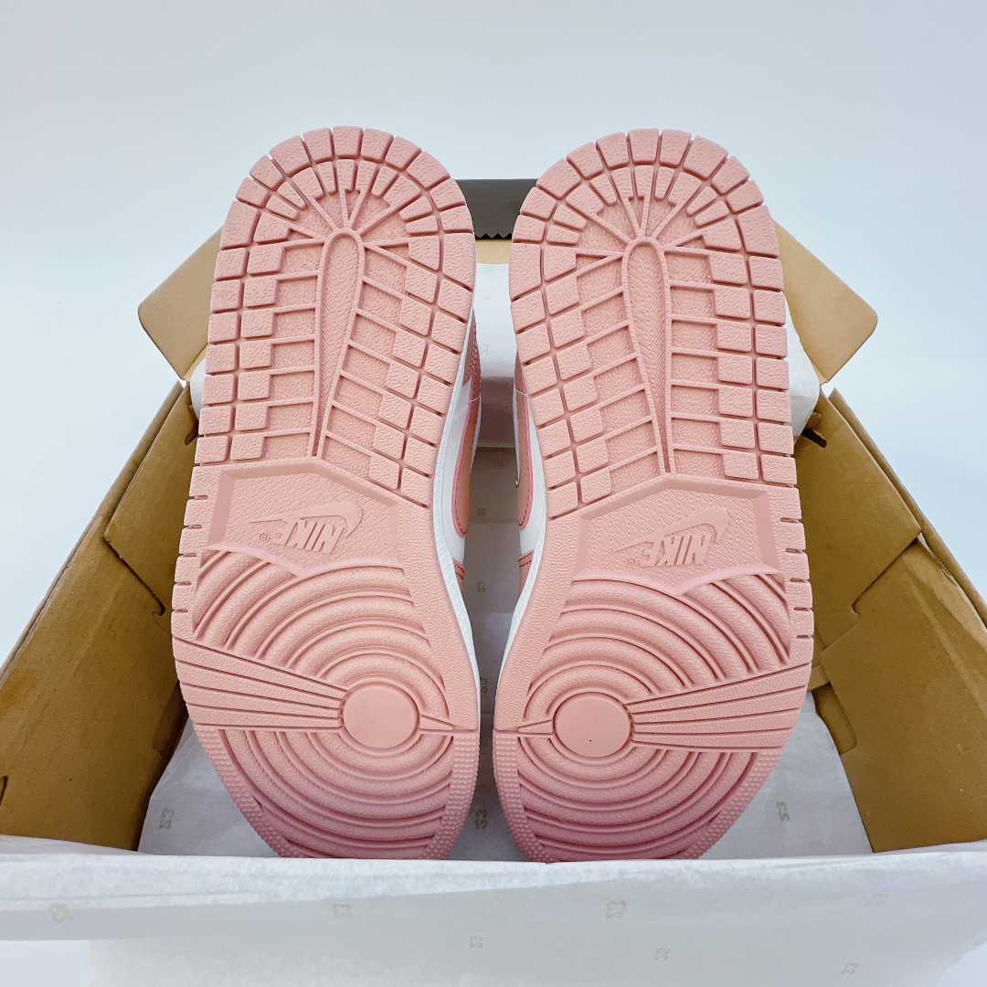Gi&agrave;y Nike Air Jordan 1 Low Salmon Pink Si&ecirc;u Cấp