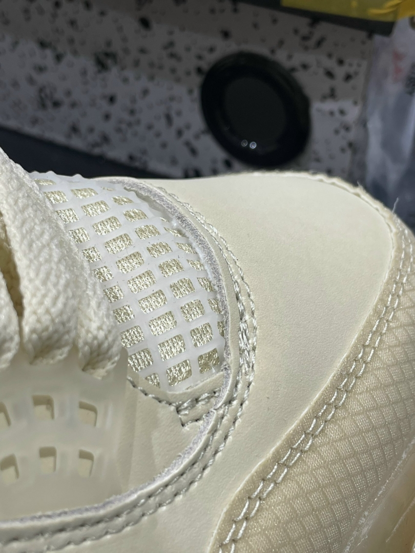 GIÀY NIKE AIR JORDAN 4 Retro Off-White Sail Siêu Cấp CỰC CHẤT