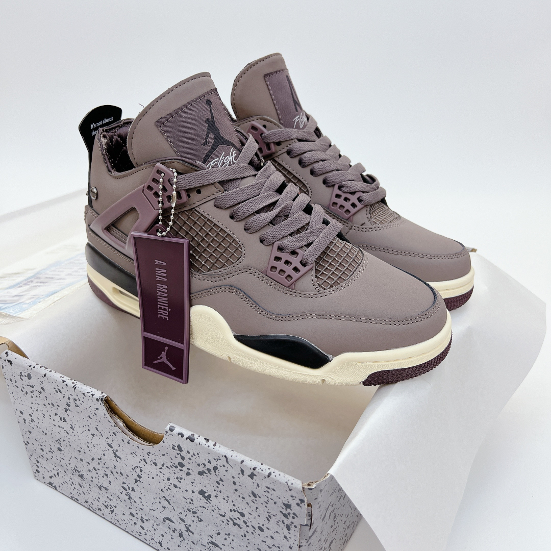 Gi&agrave;y Nike Jordan 4 Retro Maniere Violet Ore Si&ecirc;u Cấp