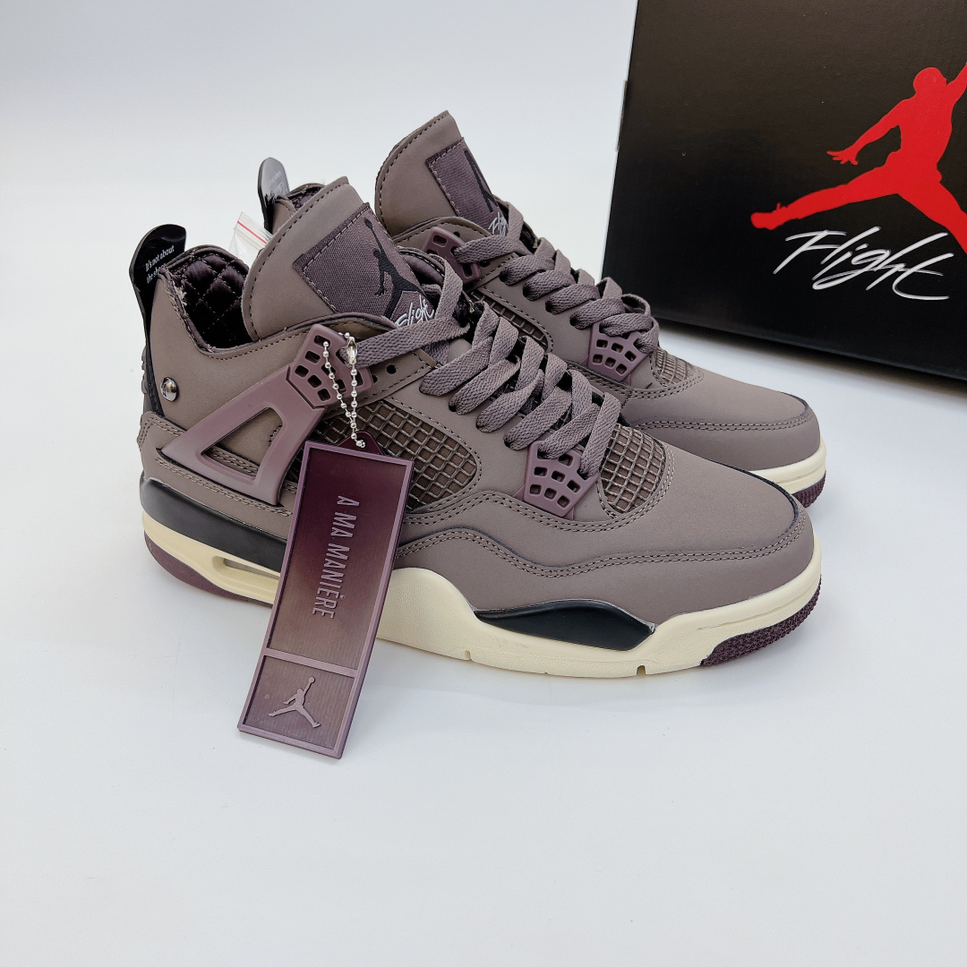 Gi&agrave;y Nike Jordan 4 Retro Maniere Violet Ore Si&ecirc;u Cấp