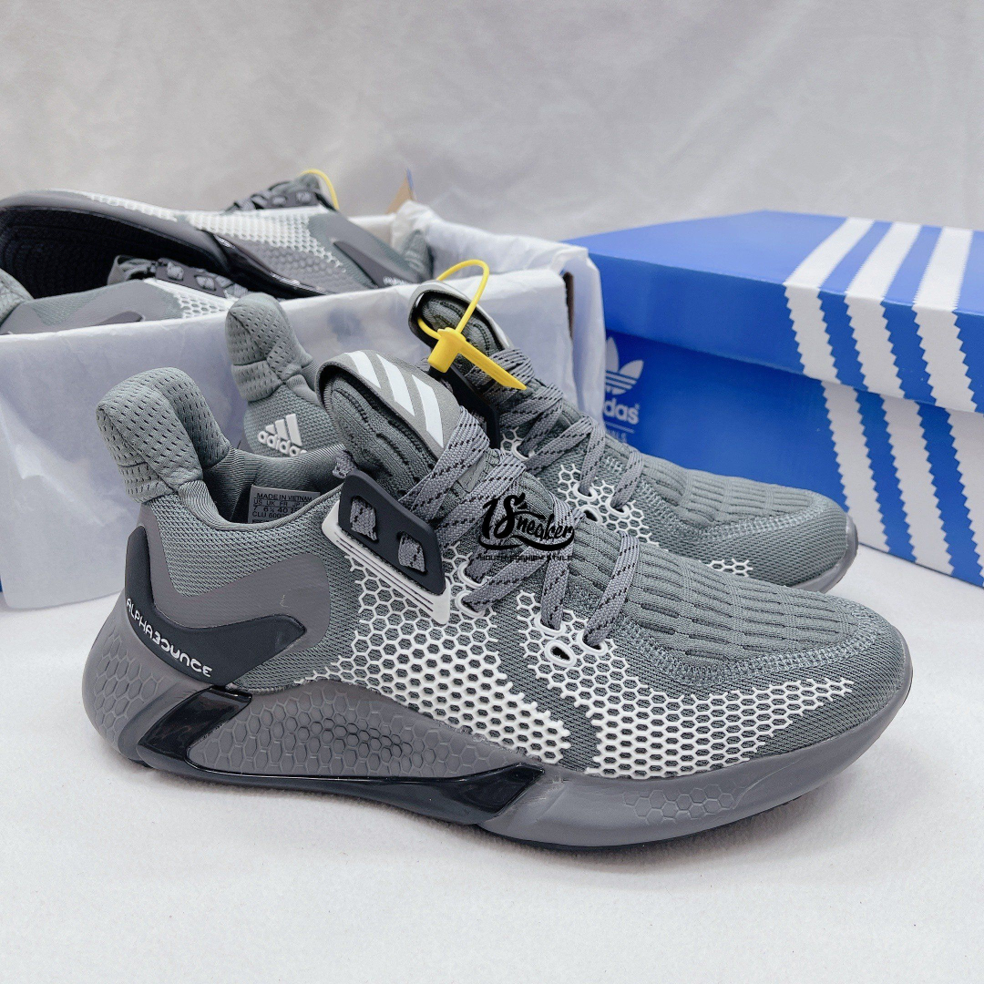 giày adidas Alphabounce xám siêu cấp