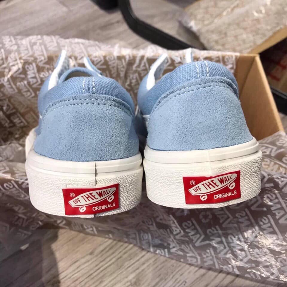 Gót giày Vans màu xanh nước biển