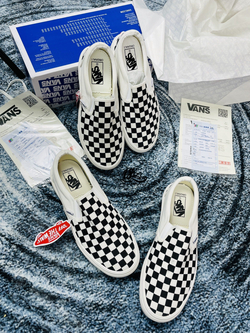 giay vans slip on caro