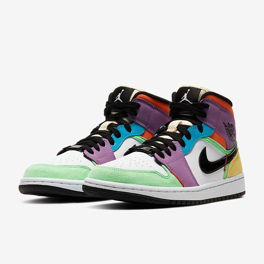 AIR JORDAN 1 HIGH"7 MÀU SE MULTI COLOR