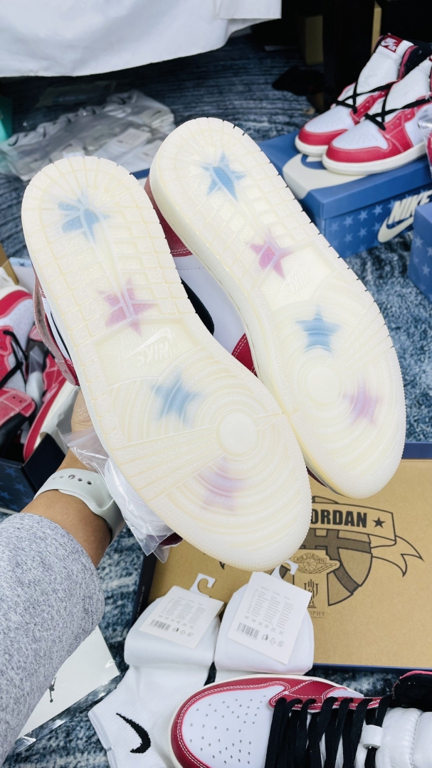 Đế giày jordan trophy chicago đẹp không tỳ vết