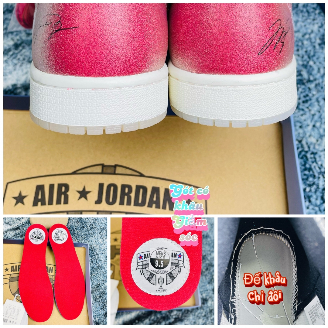 Đế và gót giày đẹp, mẫu giày chất lượng không thua kém gì hàng auth