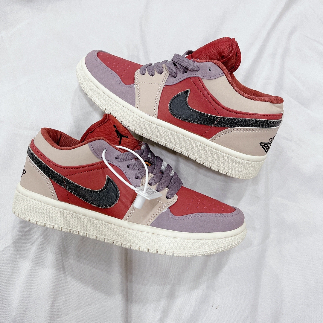 NIKE JORDAN 1 Low Canyon Rust rep 11 chất