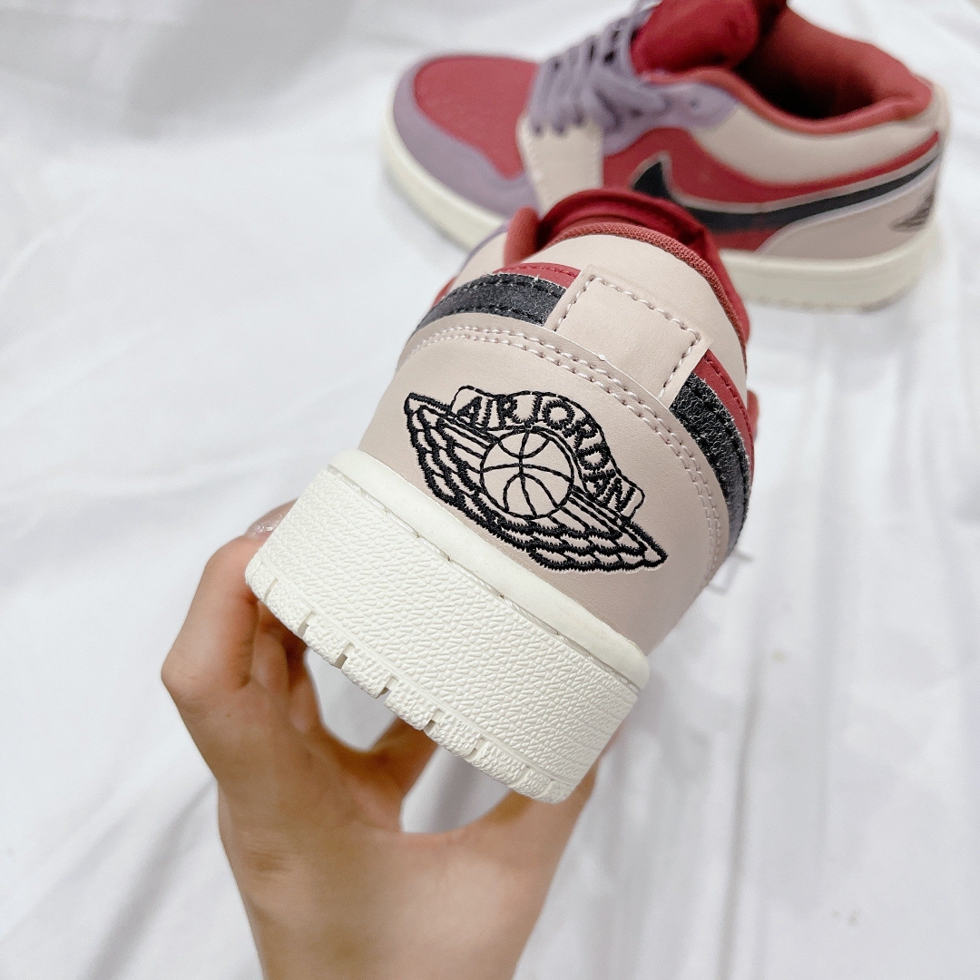 Phần gót giày NIKE JORDAN 1 Low Canyon Rust
