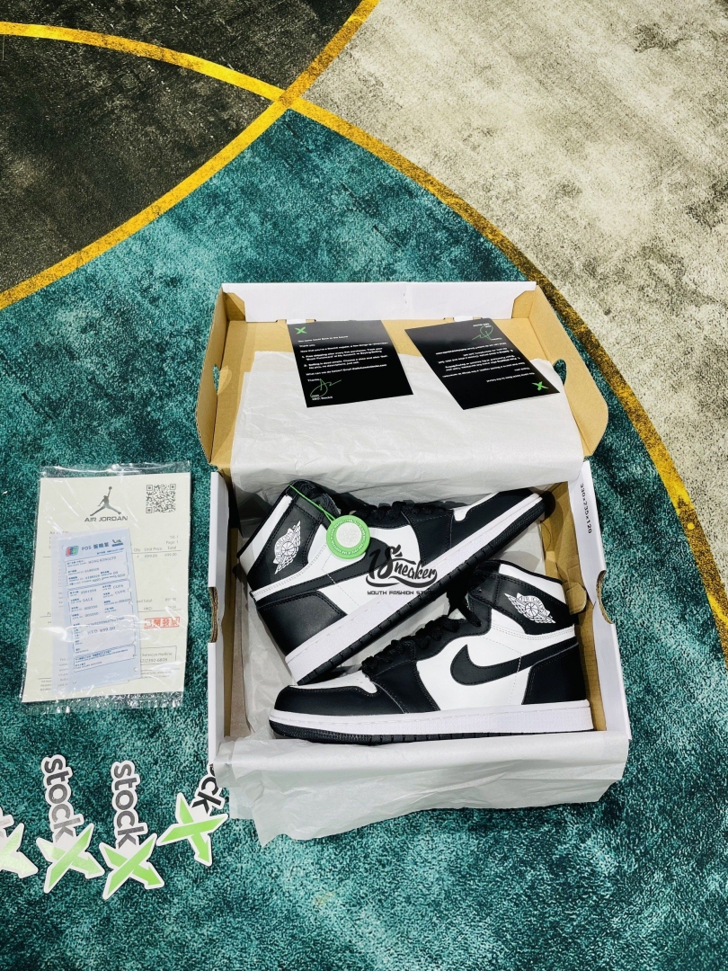 Giày Nike Air Jordan 1 Đen Trắng Retro High Black White