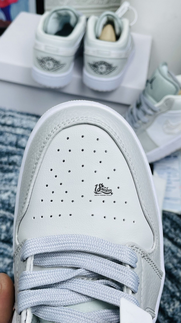 Nike Air Jordan 1 Low White Camo