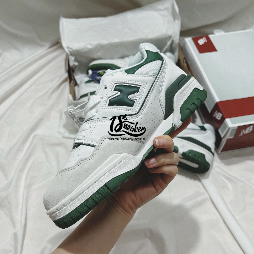 1 Số thông tin chi tiết về đôi giày new balance 550 white green