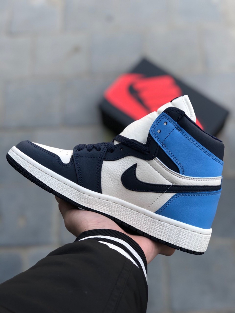 nike air Jordan 1 retro high obsidian unc rep 11 chất