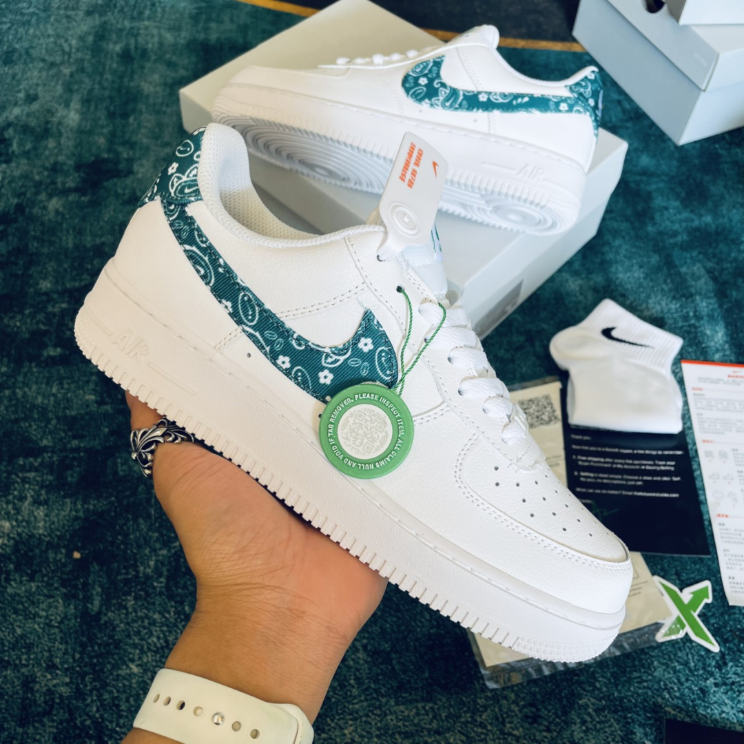 Nike air force 1 green rep 11 đẹp từ chất liệu đến form