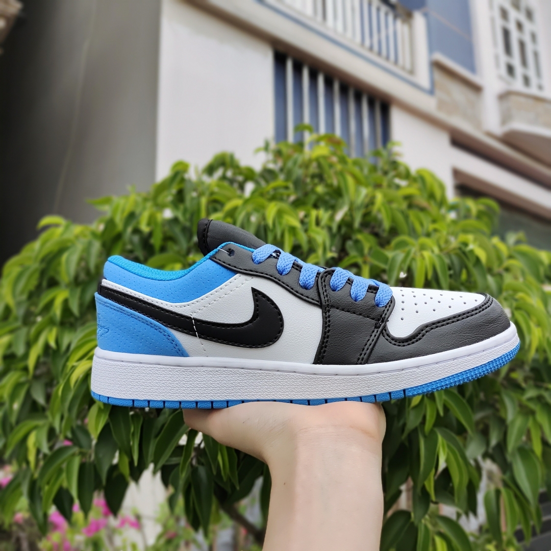 nike xanh  air Jordan 1 low laser blue