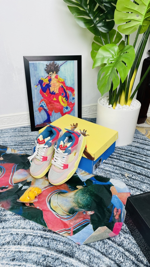 Nike Jordan 4 Retro x Union Guava Ice Like Auth