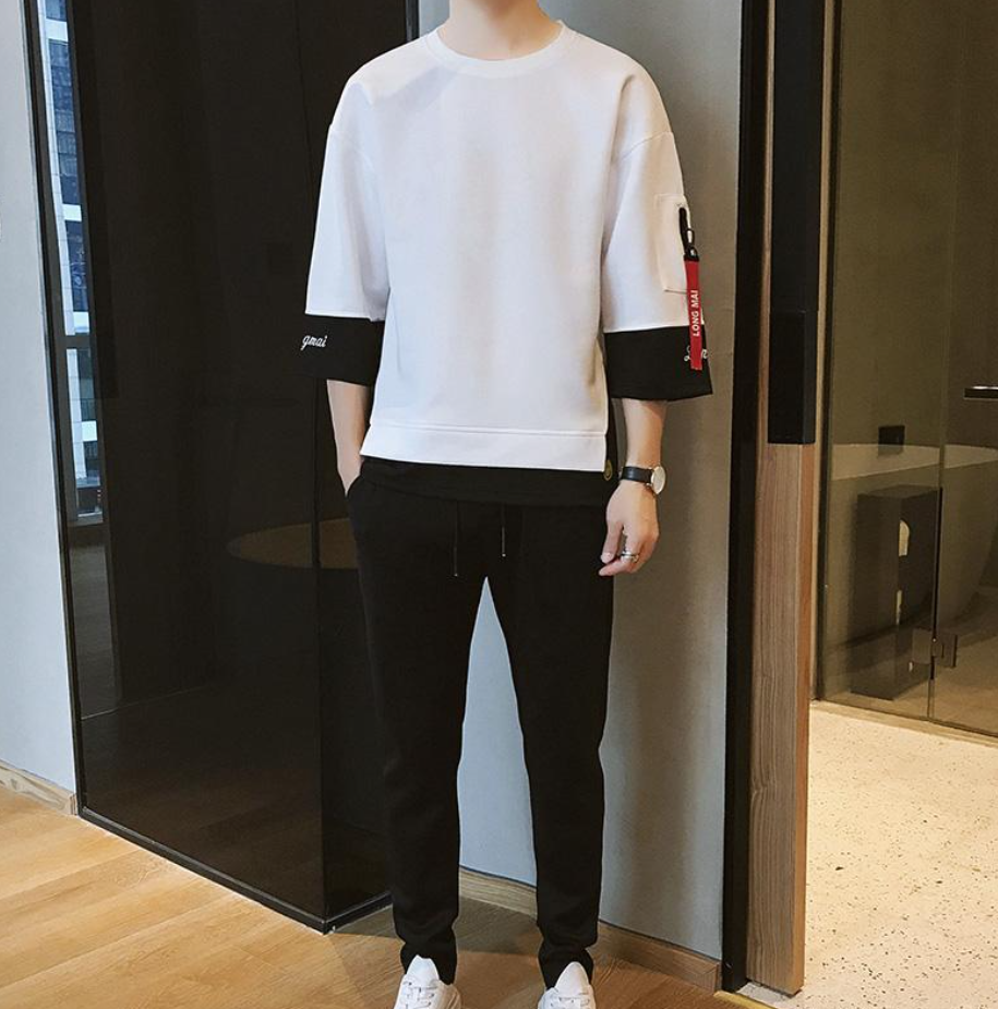 Phối &aacute;o thun tay lỡ với phụ kiện đẹp