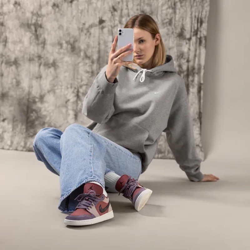 Phối đồ NIKE JORDAN 1 Low Canyon Rust