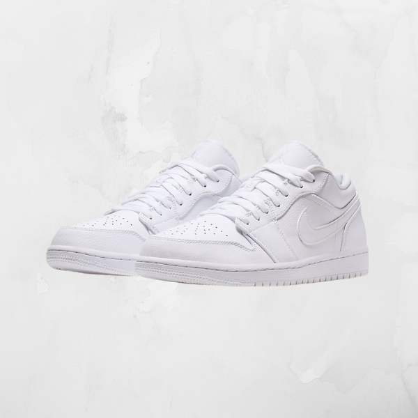 AIR JORDAN 1 LOW TRIPLE WHITE 