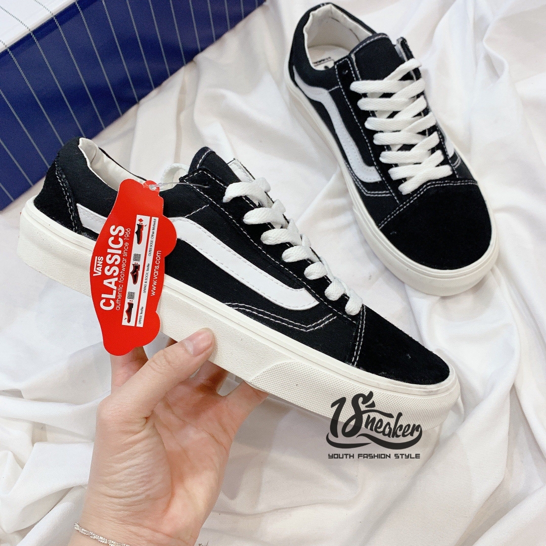 Vans đen mẫu giày huyền thoại không bao giờ hết hot được